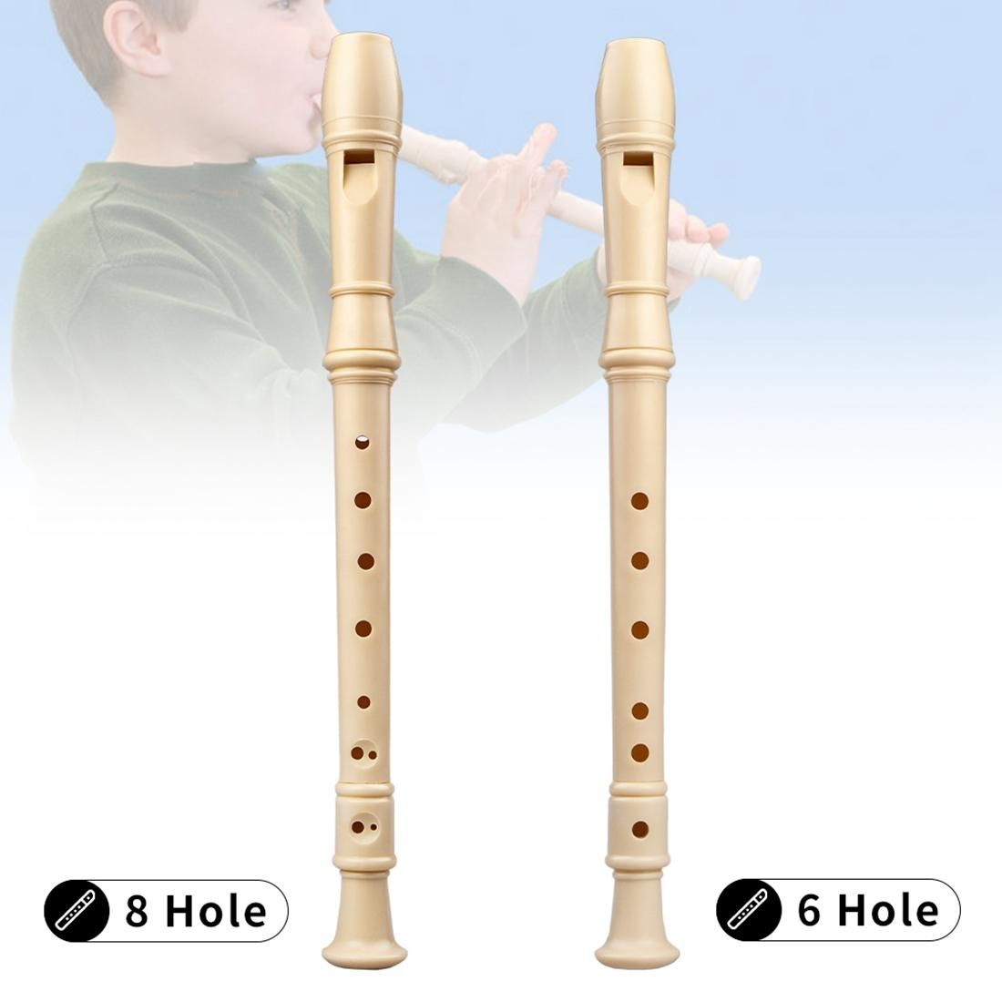 Soprano 8 Holes Descant Recorder German-Style Clarinet Flute Instrumentos Musicai Flauta Suitable for Student Beginner