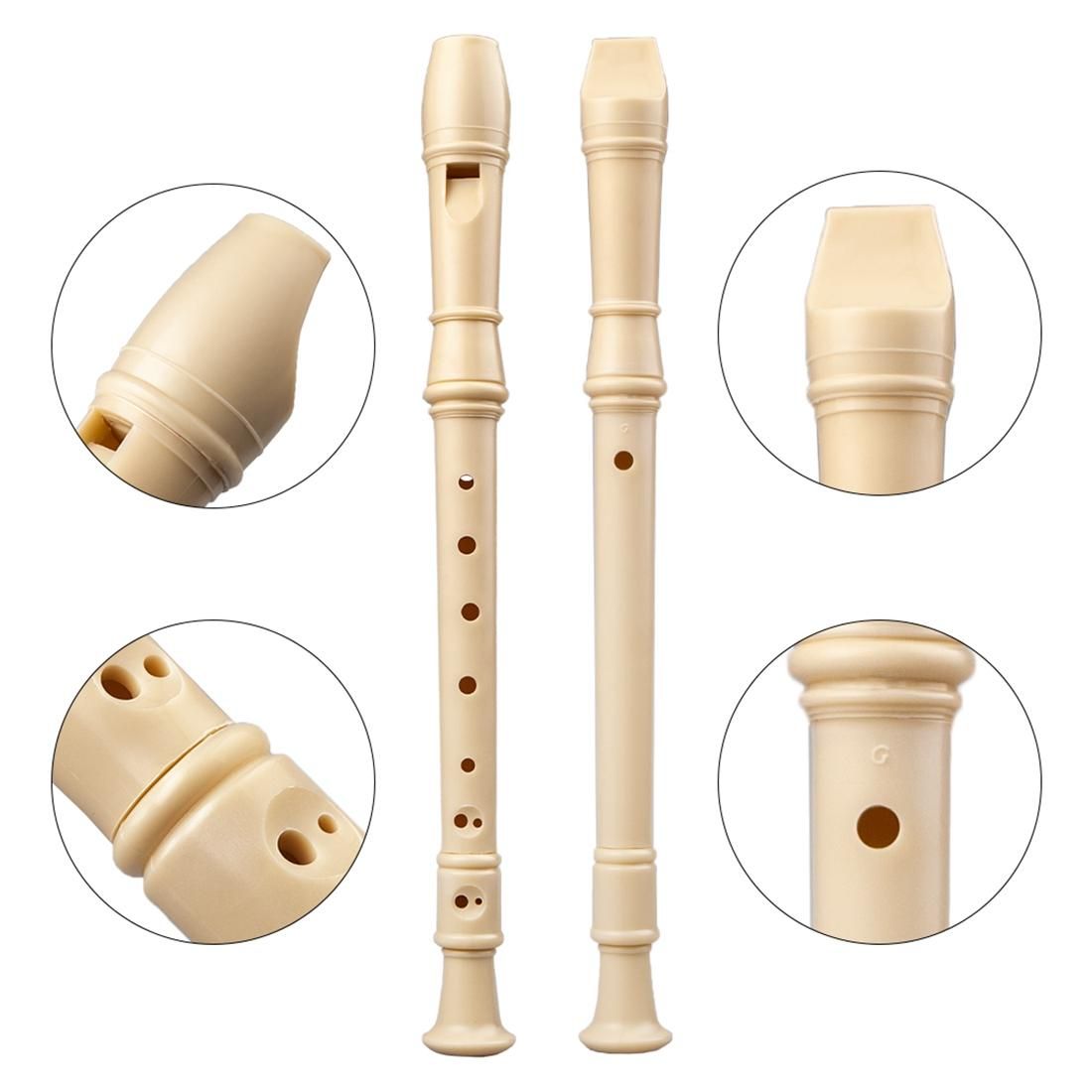 Soprano 8 Holes Descant Recorder German-Style Clarinet Flute Instrumentos Musicai Flauta Suitable for Student Beginner