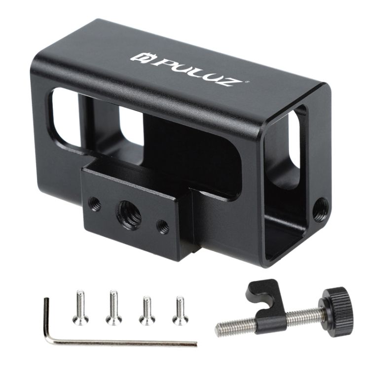 Microphone Adapter Aluminum Protective Case For GoPro HERO8