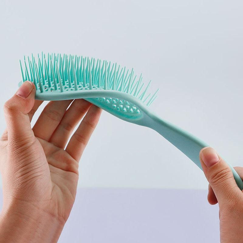 Scalp Massage Comb Hair Brush Women Hairbrush Anti-Tie
