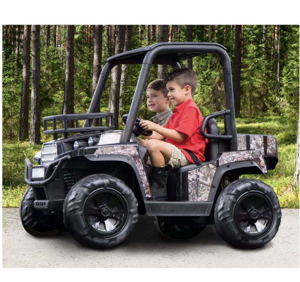 Realtree 24 Volt UTV With Working Lights
