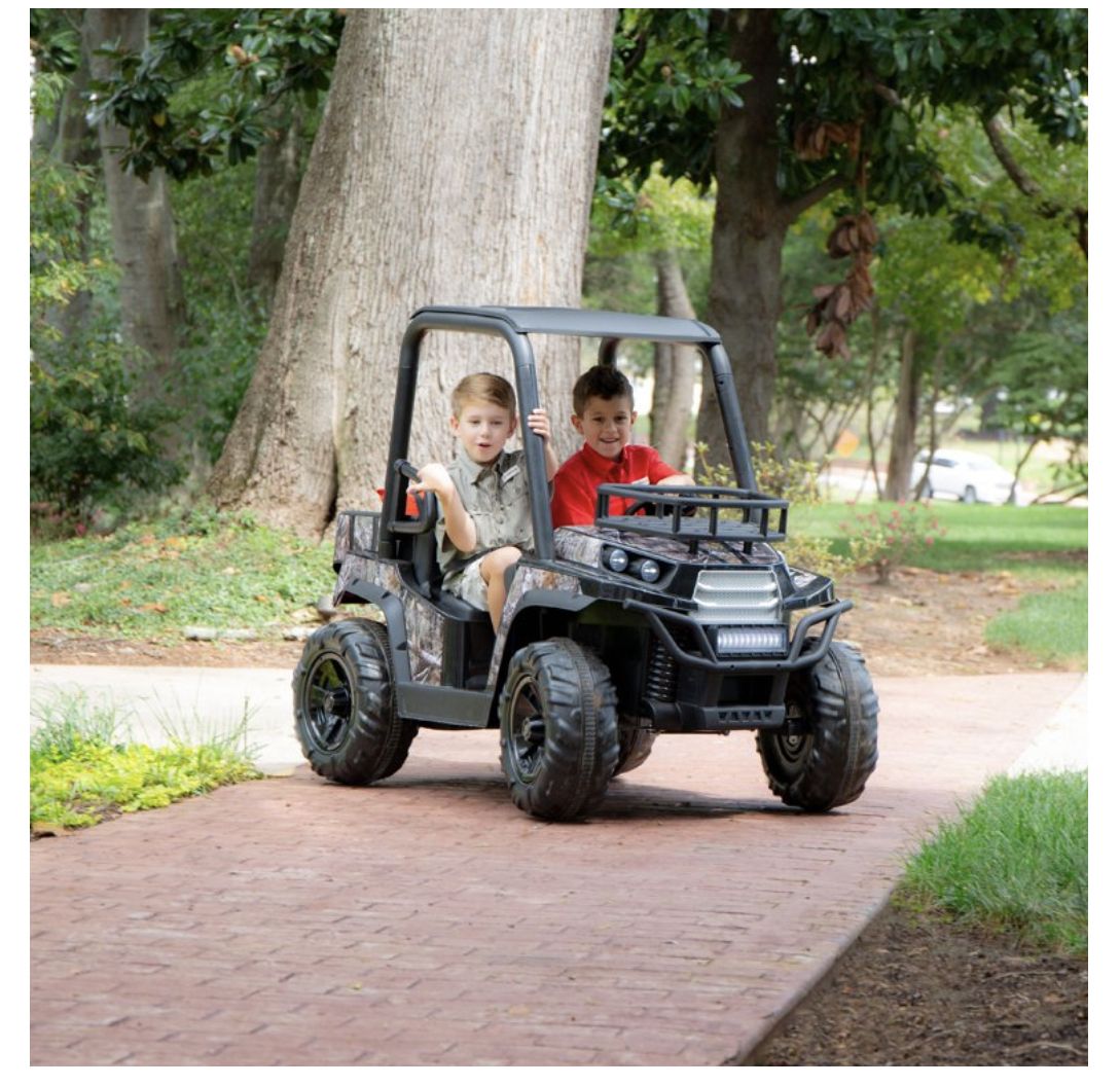 Realtree 24 Volt UTV With Working Lights