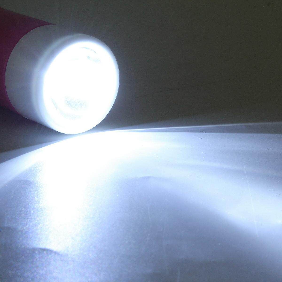 Plastic Flash Light Dispenser For Pet Dog Cat Poop Scoop Litter Bags Roll Refill