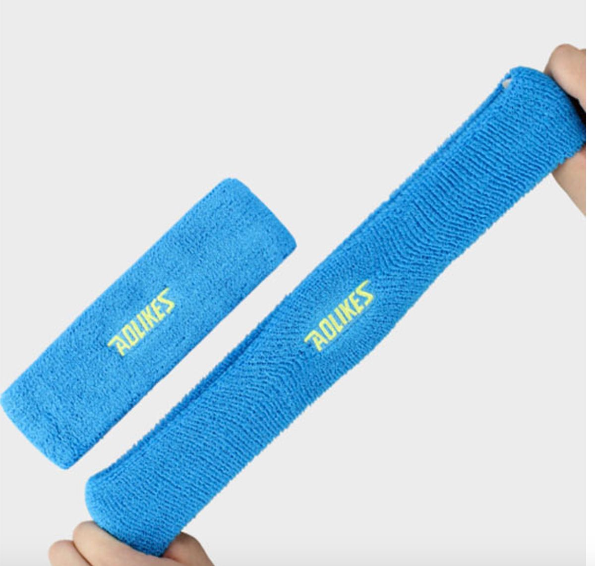 2pcs High Quality Cotton Sweat Headband Sweatband