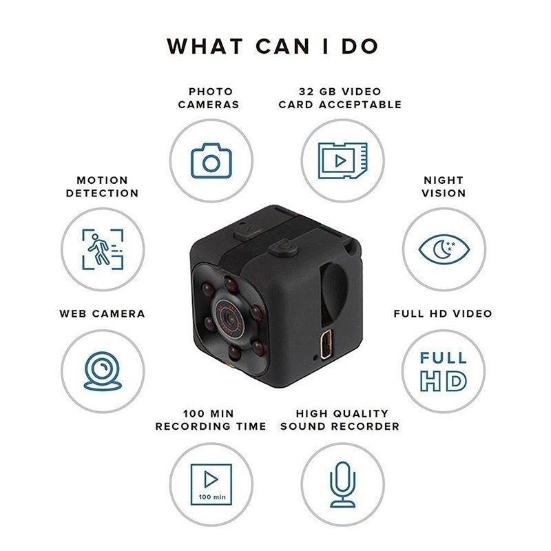 1080P High-definition Mini Camera Monitoring Home Safety