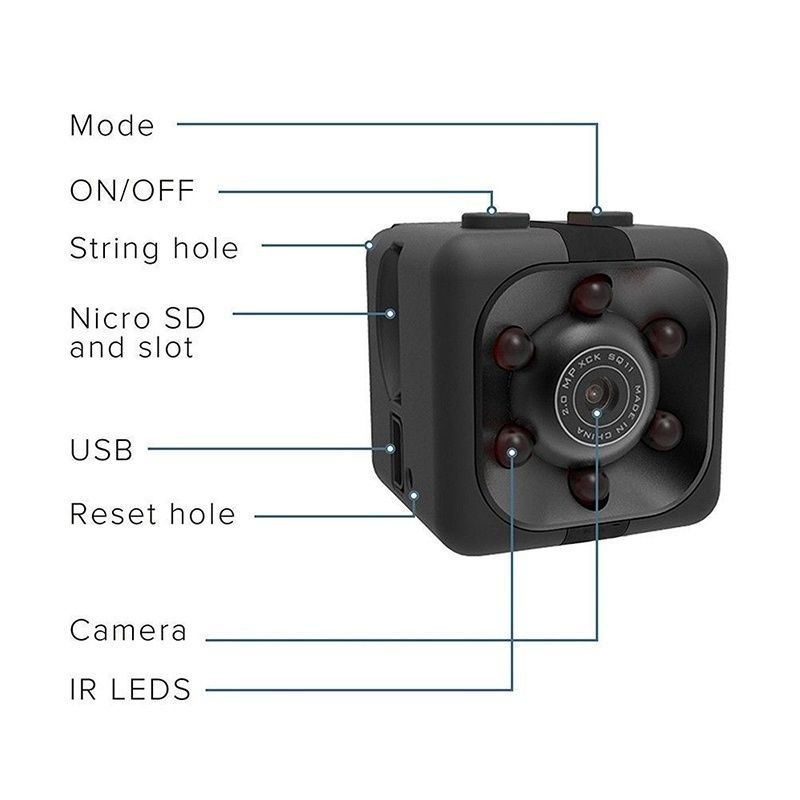 1080P High-definition Mini Camera Monitoring Home Safety