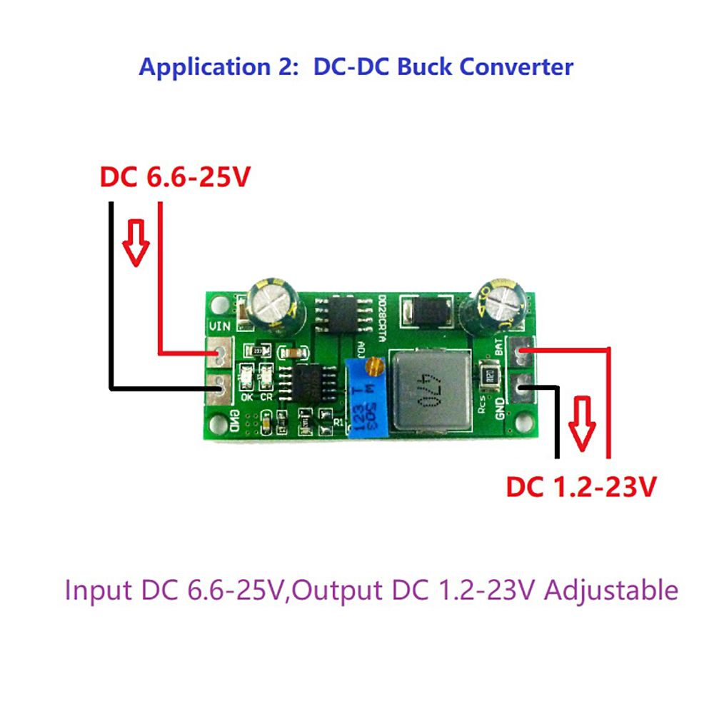 1A 3.7-18.5V Lithium Batterys Charge Module Board Controller