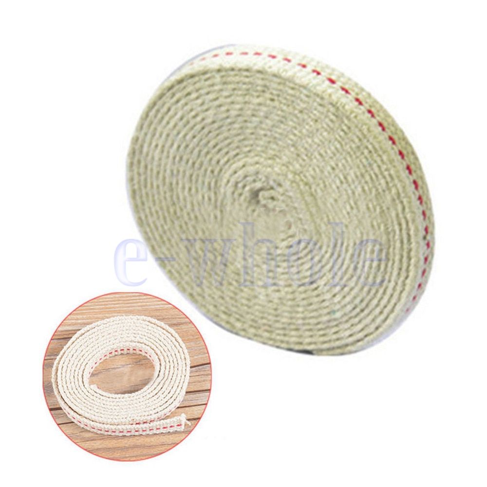 Flat Cotton Oil Lamptern Wick 10mm For Kerosene Burner