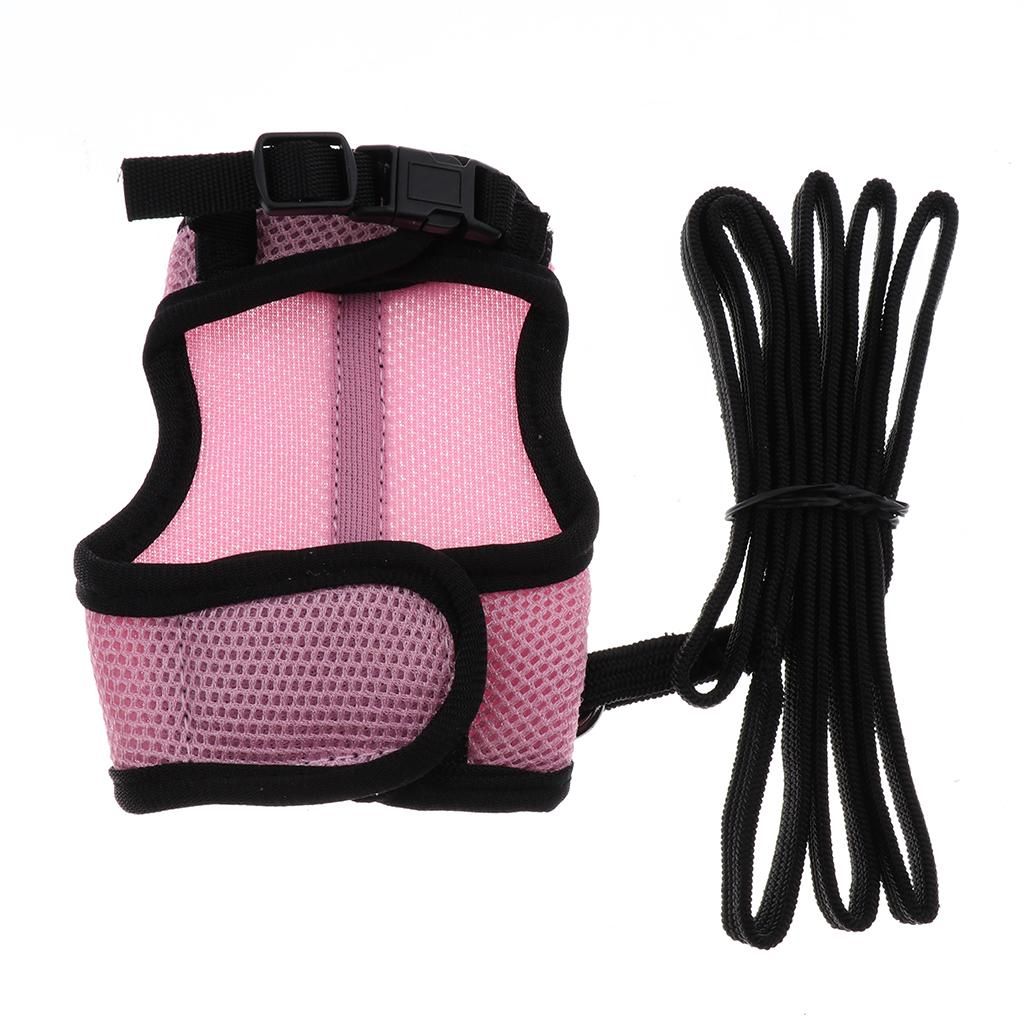 3x Hamster Rabbit Guinea Pig Rat Ferret  Harness Leash