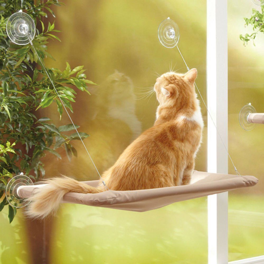 Cat Window Perch Hammock Window Mounted Cat Bed Cooling