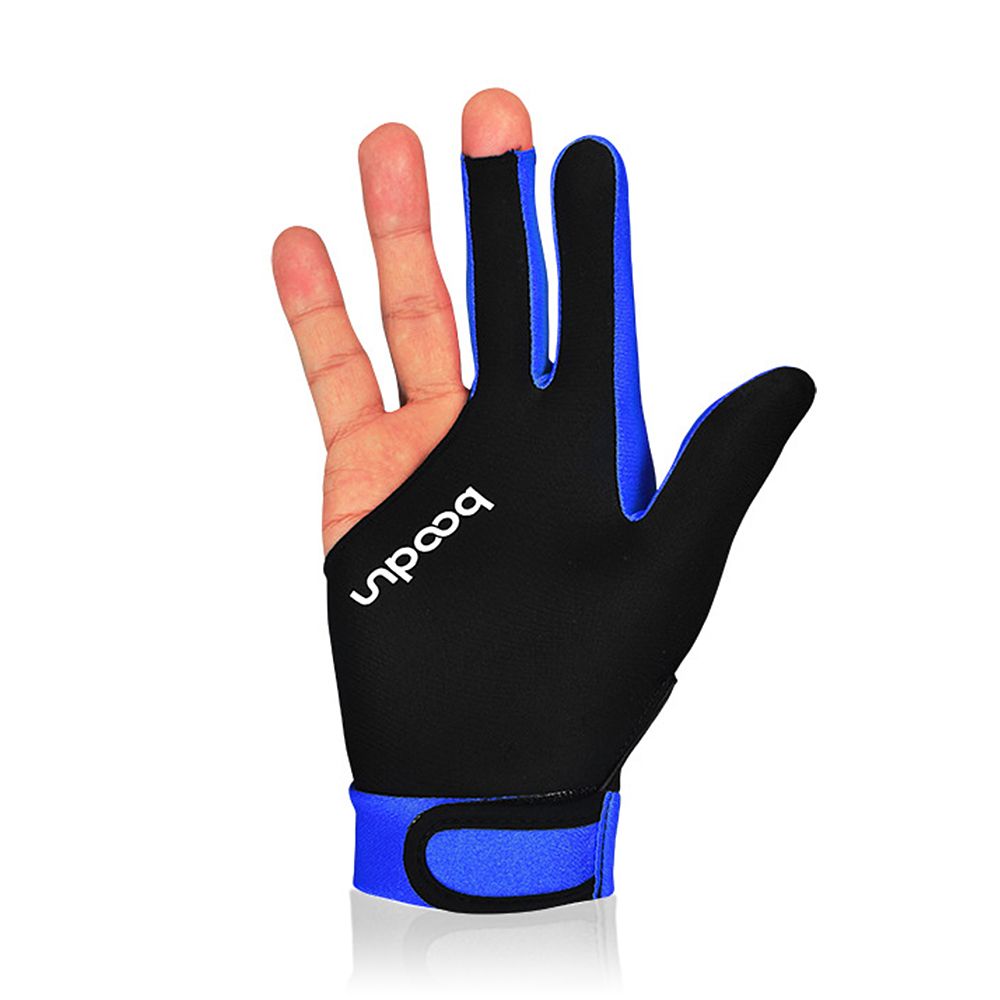1Piece Billiard Glove 3 Fingers Cue Sports Glove Men