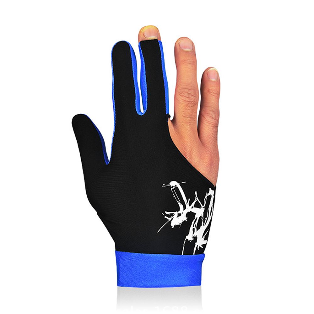 1Piece Billiard Glove 3 Fingers Cue Sports Glove Men