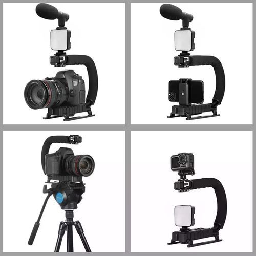 Vlogging Kit U-Shape Handheld Gimbal Blogging Kit All In One