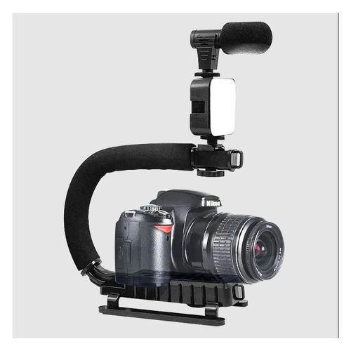 Vlogging Kit U-Shape Handheld Gimbal Blogging Kit All In One