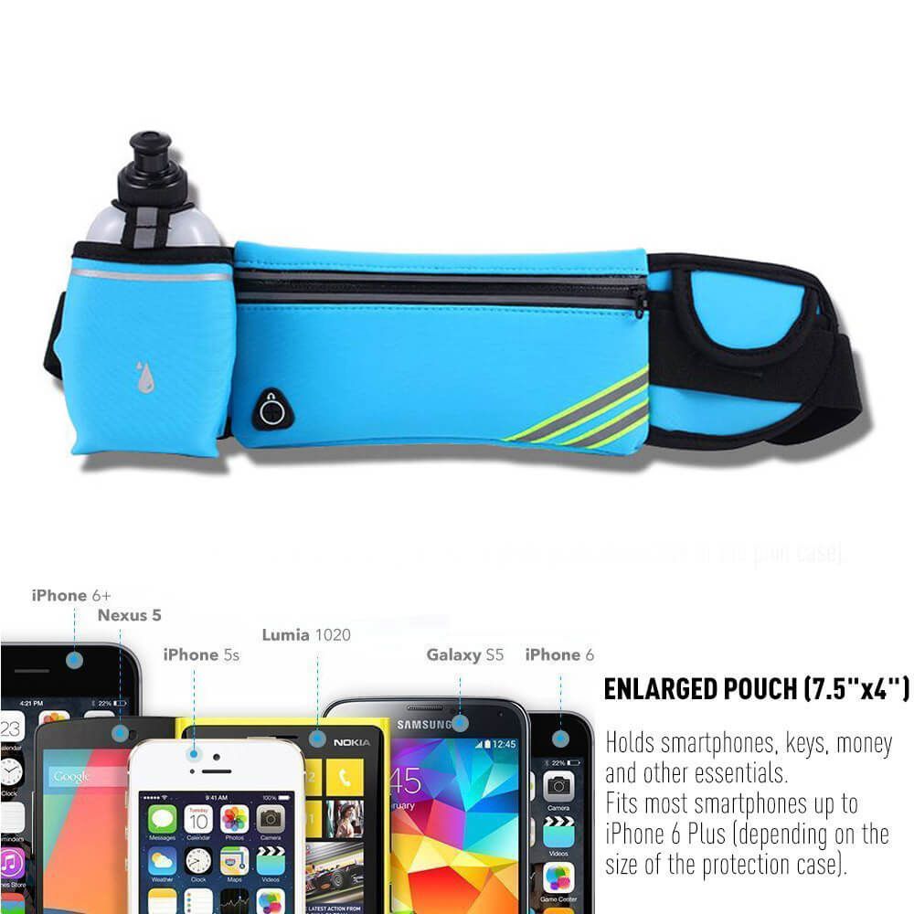 EsoGoal Convenient Sports Waterproof Waist Pack Running Belt