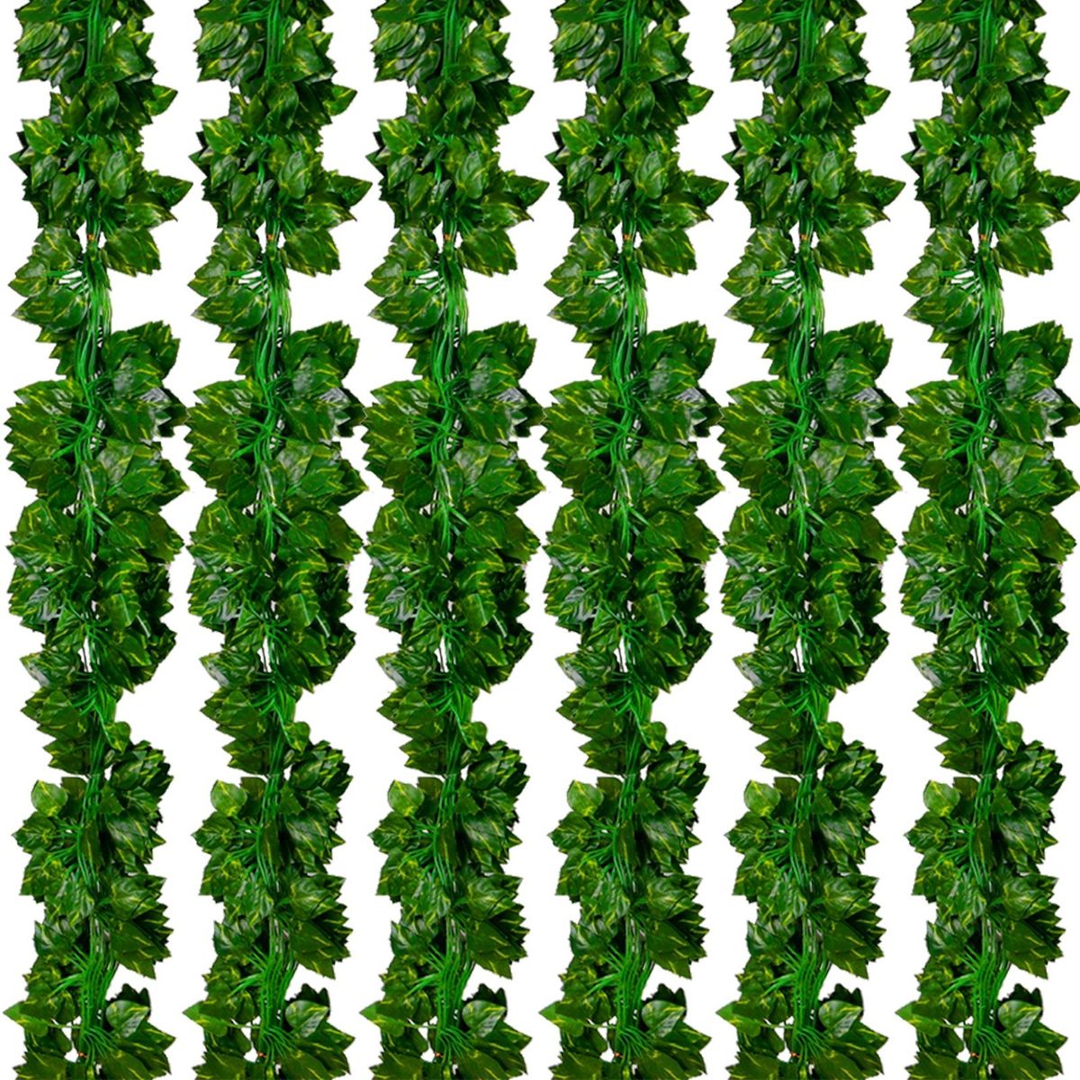 12 Pack 83 Ft Artificial Ivy Garland Vine Fake Greenery Leaf
