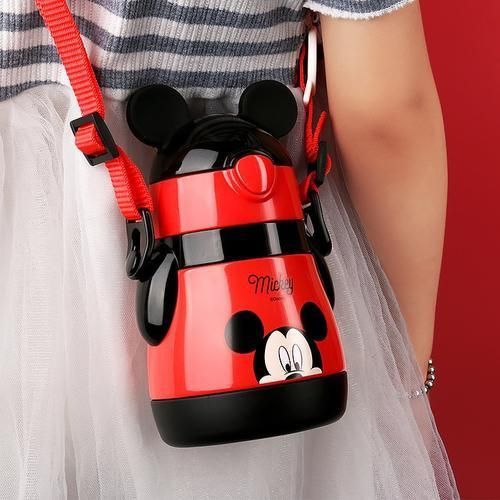 310mL Cartoon Water Cup 304 Stainless Steel Vacuum Insulation Bottle Mummy Feeding Baby Cup Outdoor Portable Mug