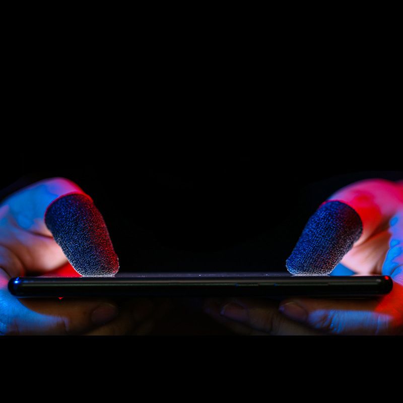 10Pcs Finger Sweat Proof Gaming Sleeves Waterproof Gaming