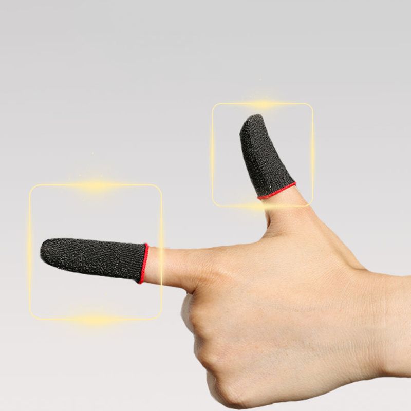 10Pcs Finger Sweat Proof Gaming Sleeves Waterproof Gaming