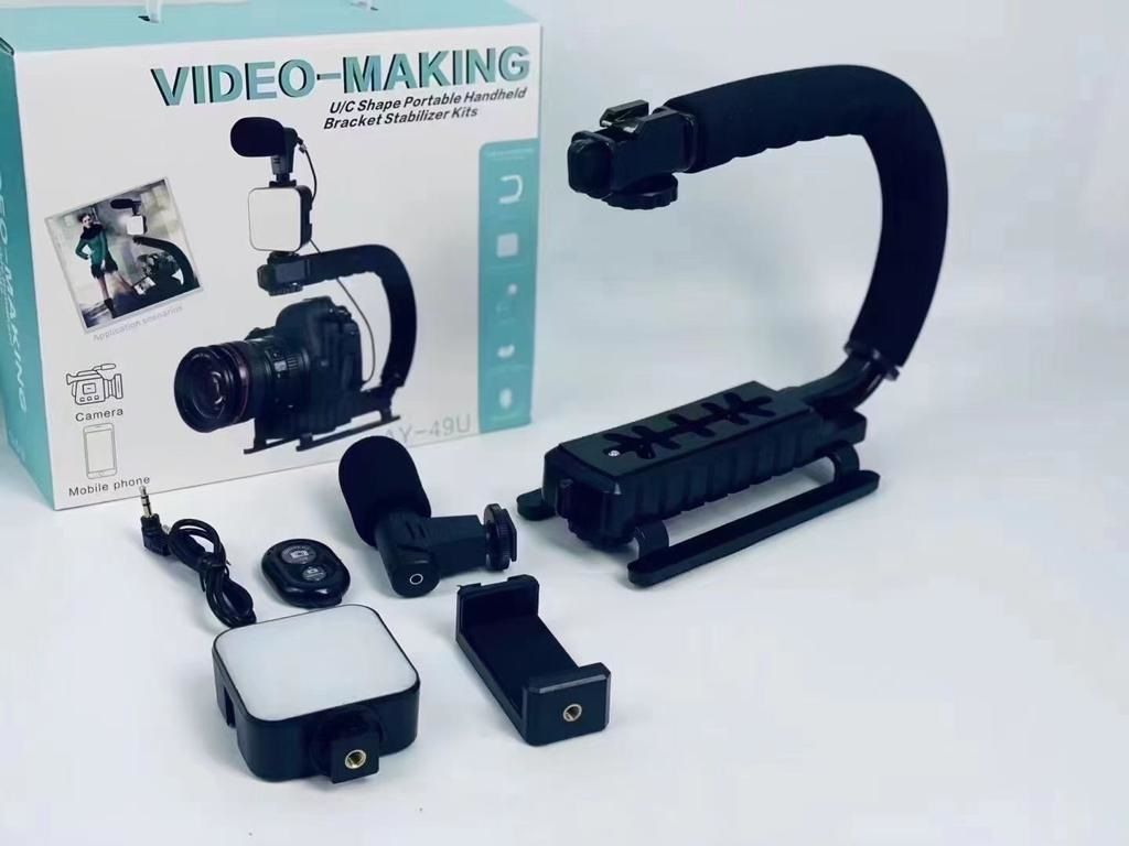 Video Making U/C-Shape Grip Handle