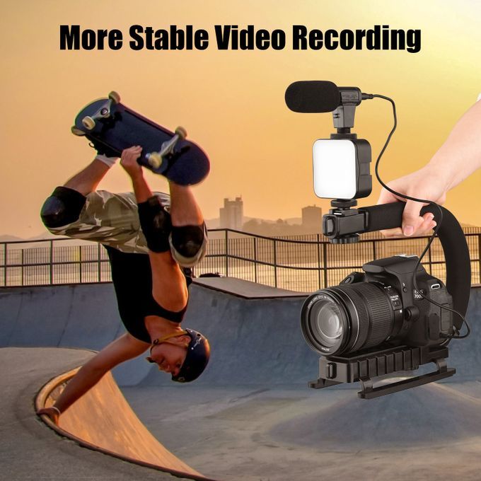 Video Making U/C-Shape Grip Handle