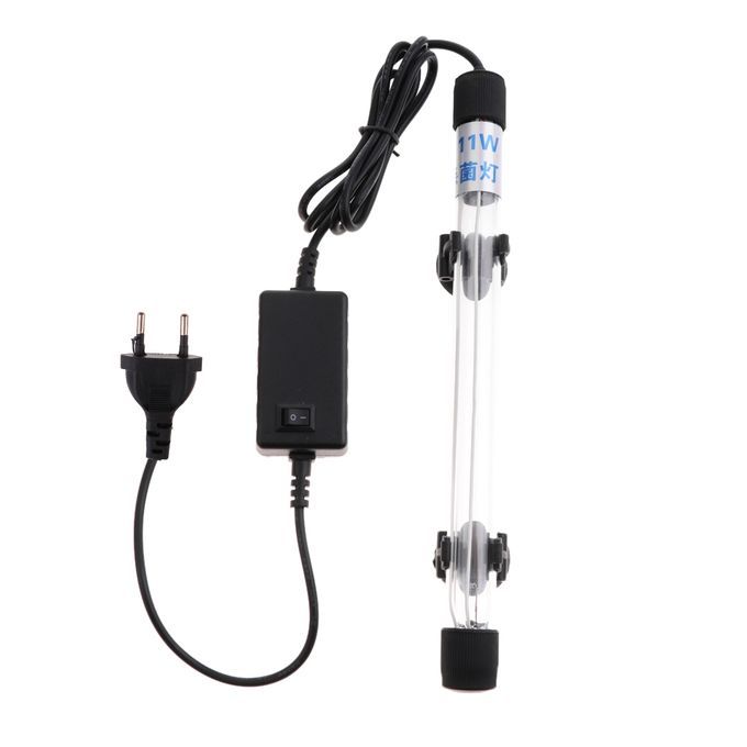 Aquarium UV Light Sterilizer Water Clarifier Clean Light Lamp 11W