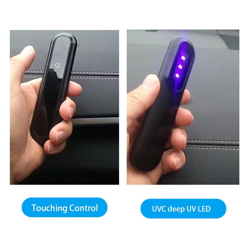 USB Portable UVC Ultraviolet Cleaning Lamp Handheld Mini Cleaner Light for Bedroom Bathroom Kitchen Pet