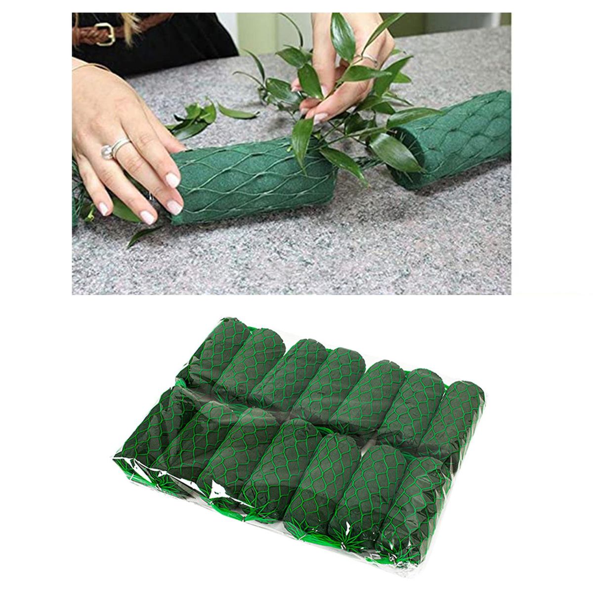 12pcs Garland Floral Arch Foam Blocks Plant Foams Base