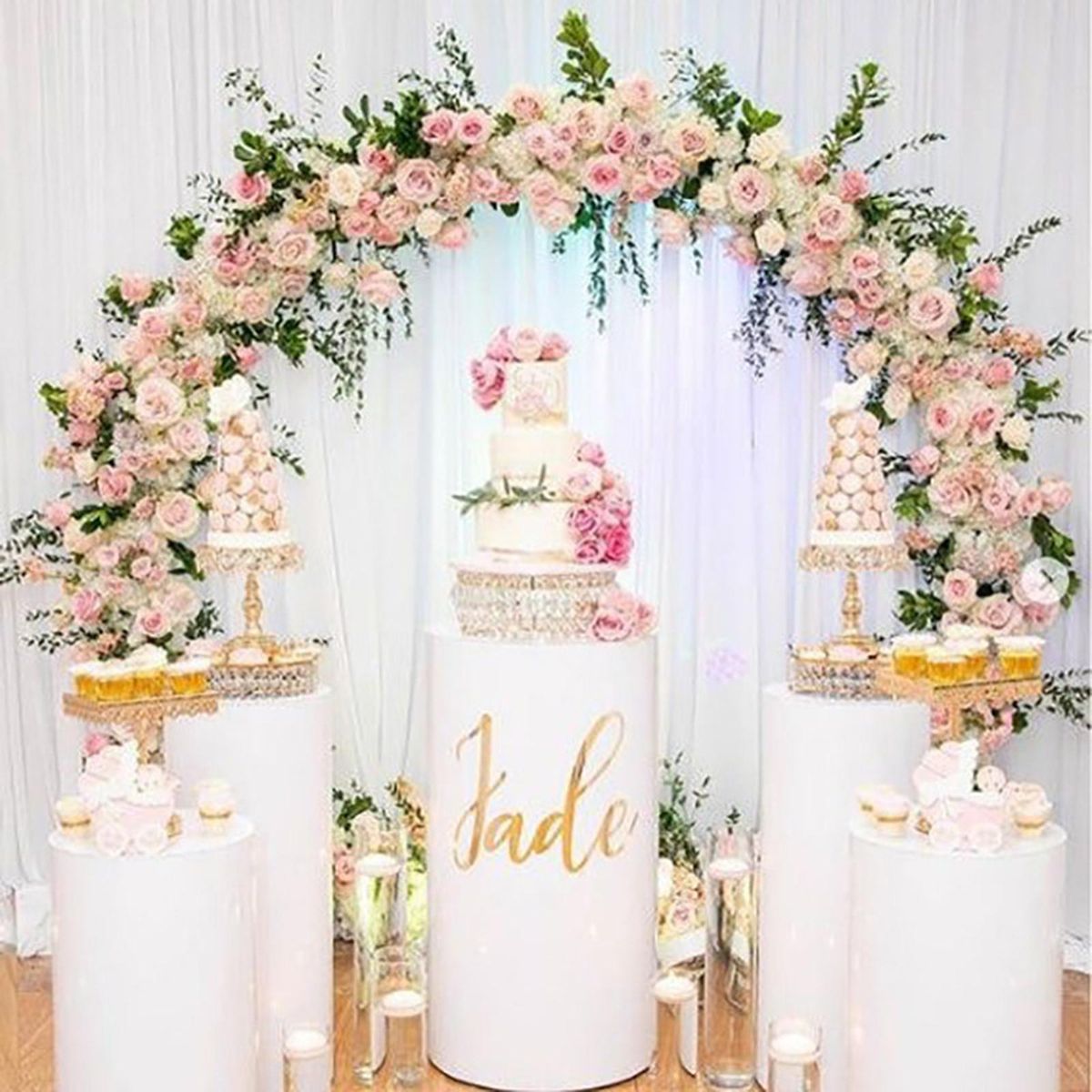 12pcs Garland Floral Arch Foam Blocks Plant Foams Base