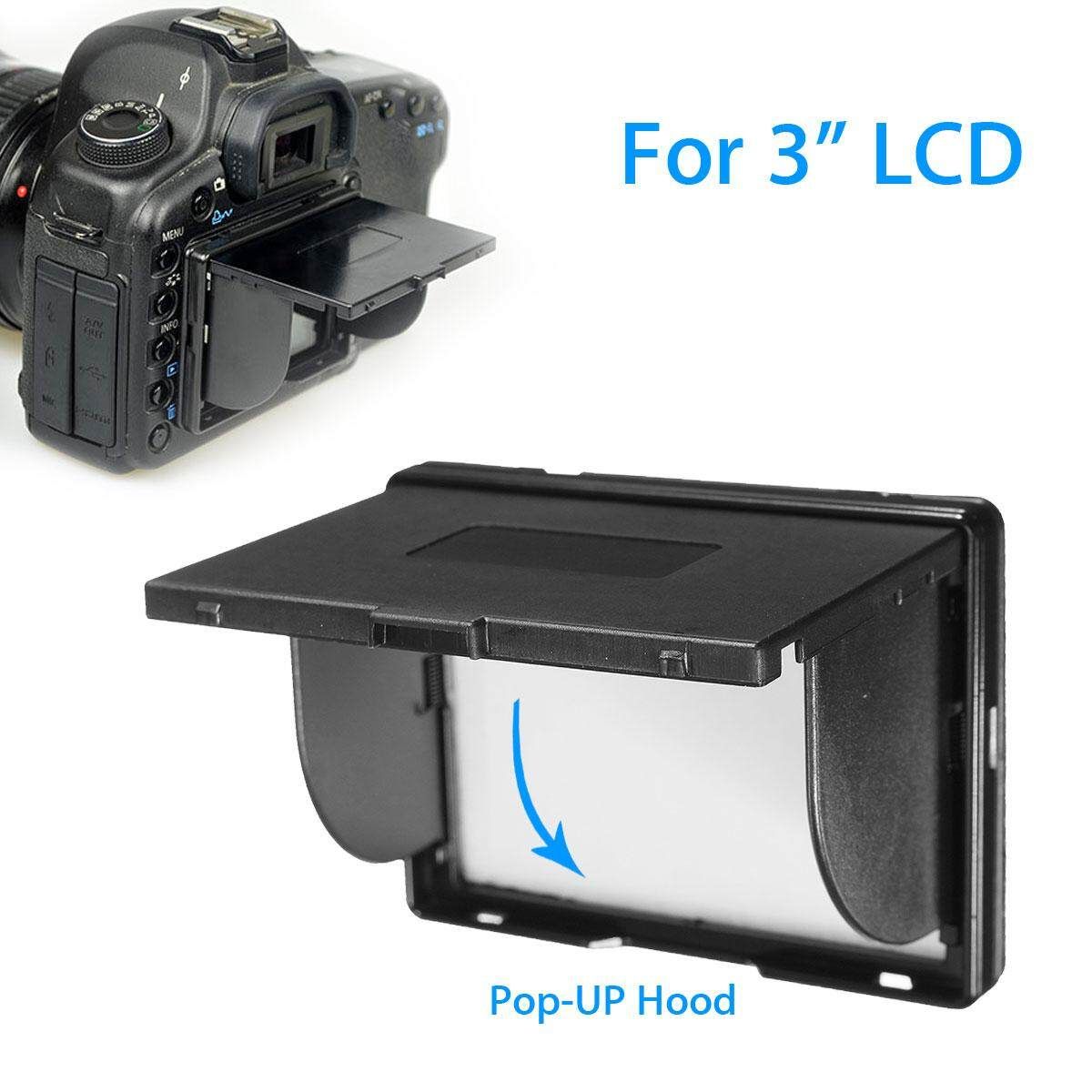 Detachable Universal Sun Shade Camera -UP Hood For 3