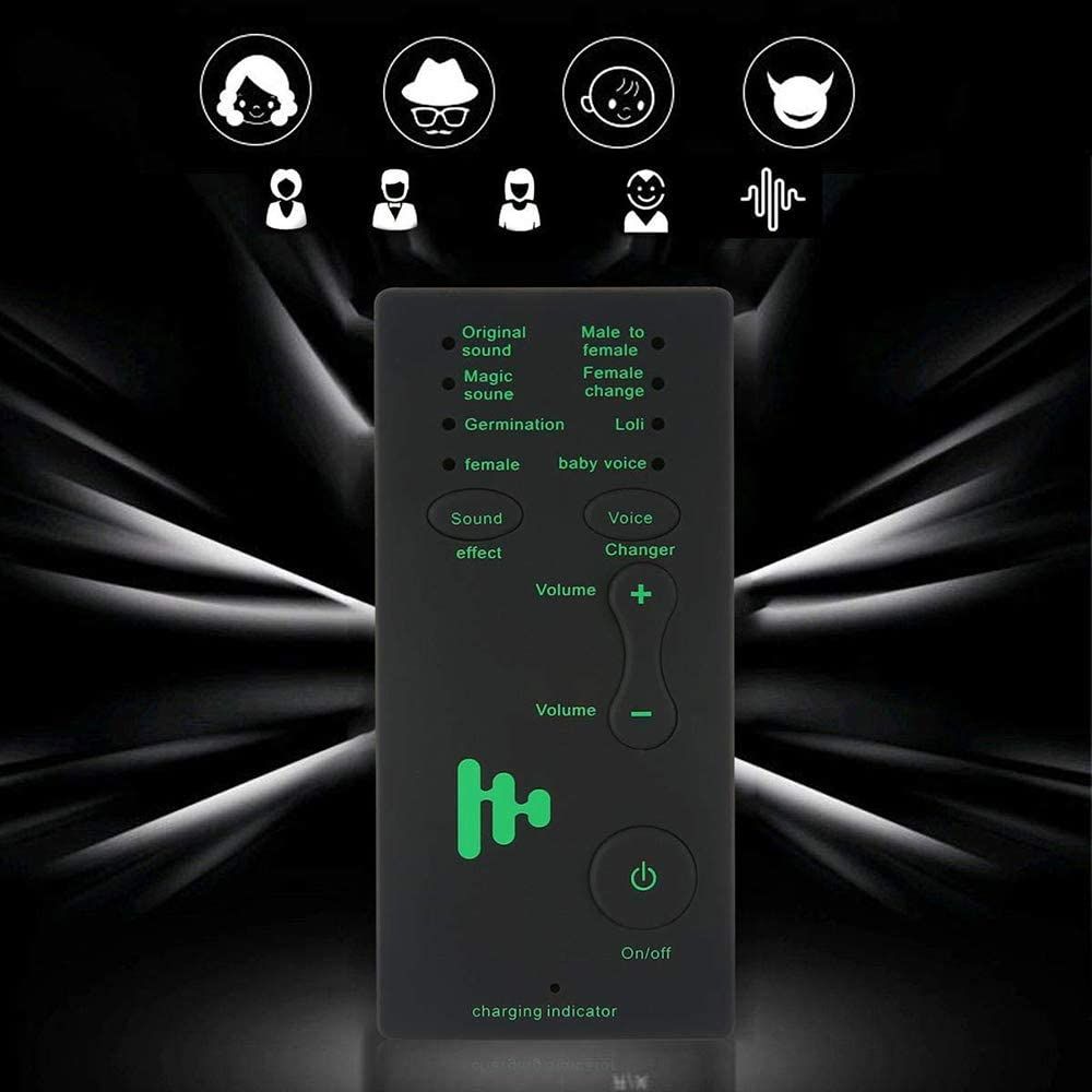 Handheld Microphone Voice Changer Sound Effects