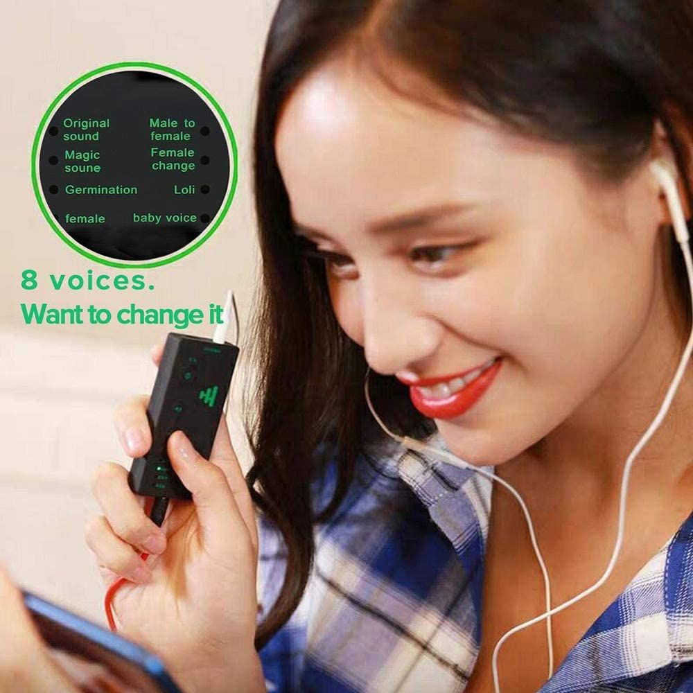 Handheld Microphone Voice Changer Sound Effects