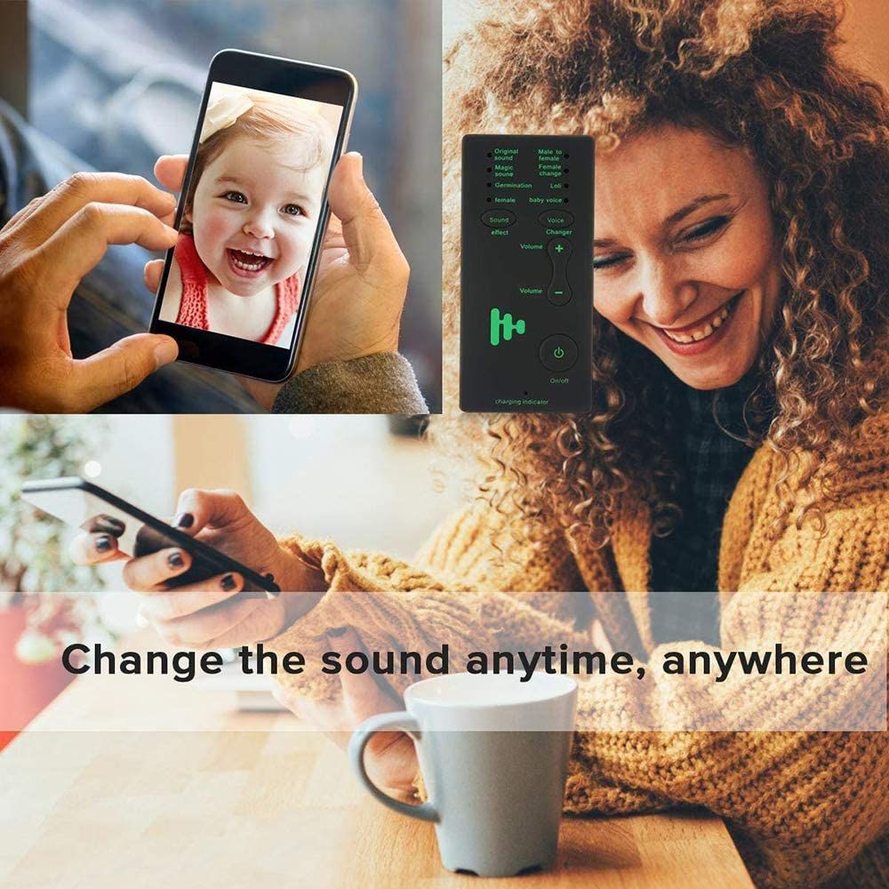 Handheld Microphone Voice Changer Sound Effects