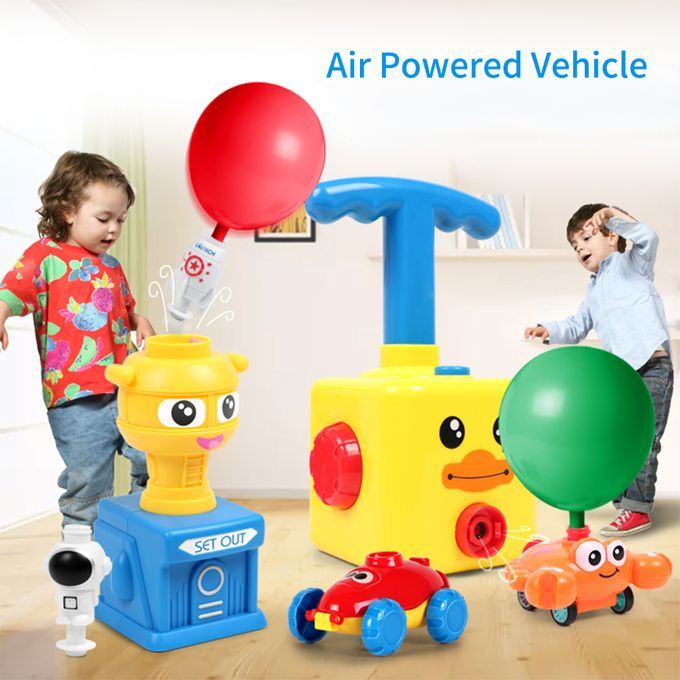 Air Powered Vehicle Balloon Powered Launch Car Balloon Race