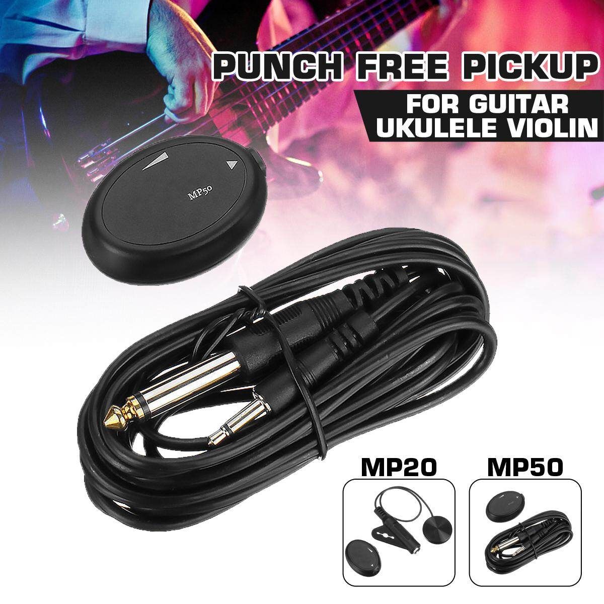 MP20/MP50 Guitar Pickup Professional Piezo Contact Microphone Pickup For Guitar Violin Banjo Mandolin Ukulel Guitar Accessories MP20