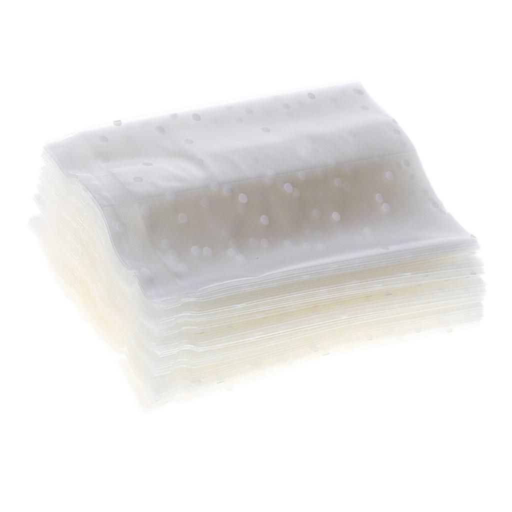 2x 100 Pieces  Biscuit Cookie Packaging Bags