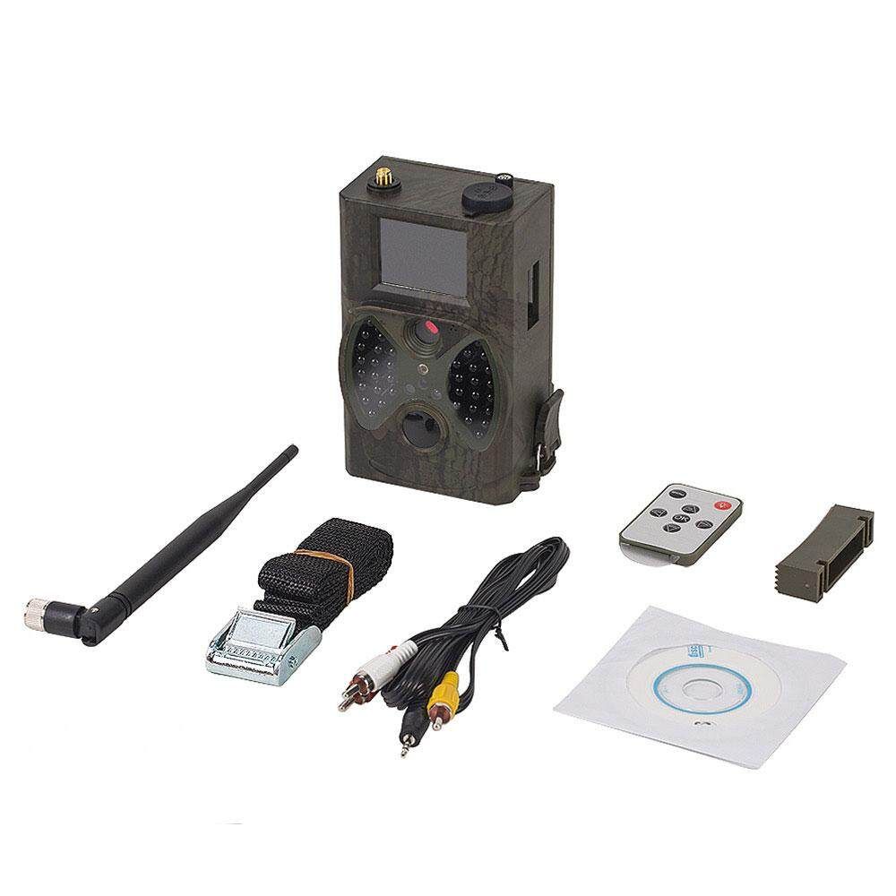 HC-350M 16MP 0.5s Trigger Photo Trap 1080P Video Night Vision MMS GPRS Infrared Trail Camera