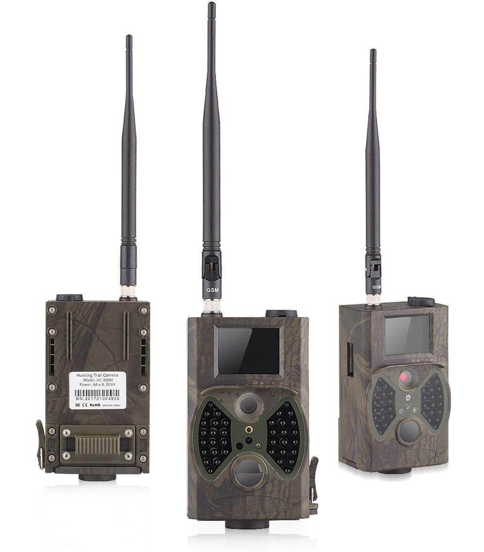 HC-350M 16MP 0.5s Trigger Photo Trap 1080P Video Night Vision MMS GPRS Infrared Trail Camera
