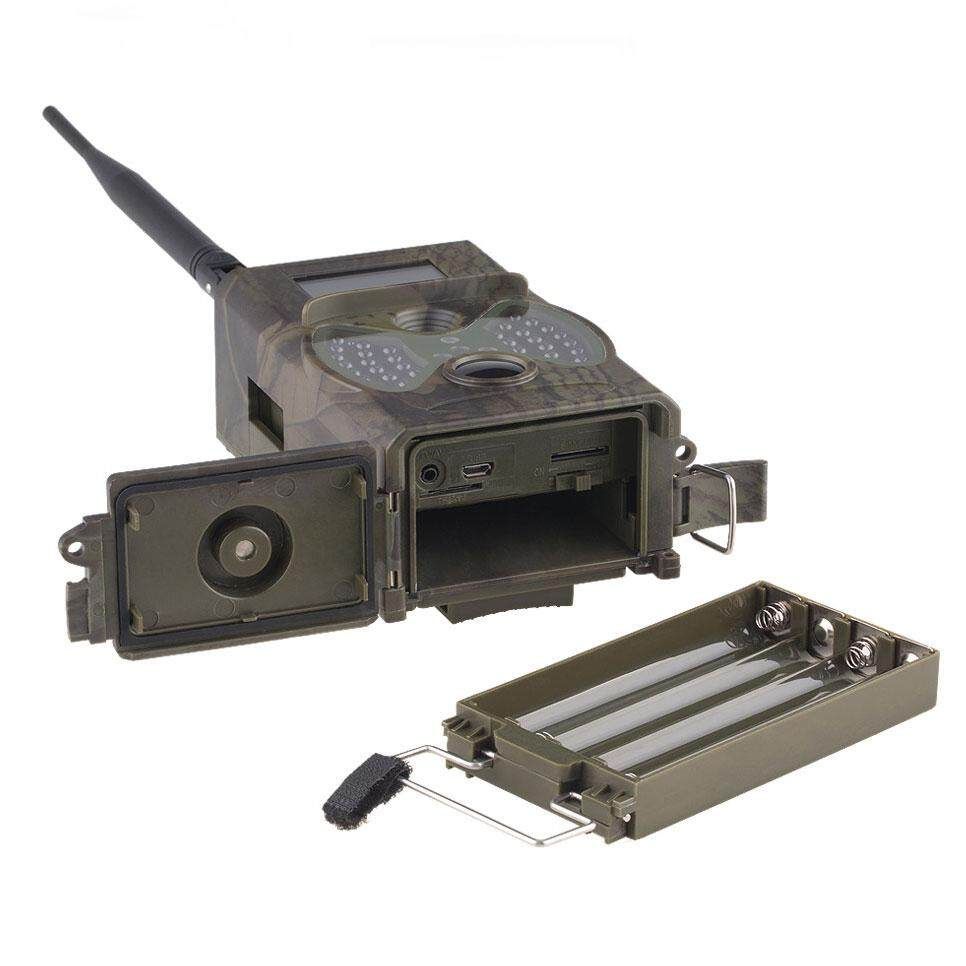 HC-350M 16MP 0.5s Trigger Photo Trap 1080P Video Night Vision MMS GPRS Infrared Trail Camera