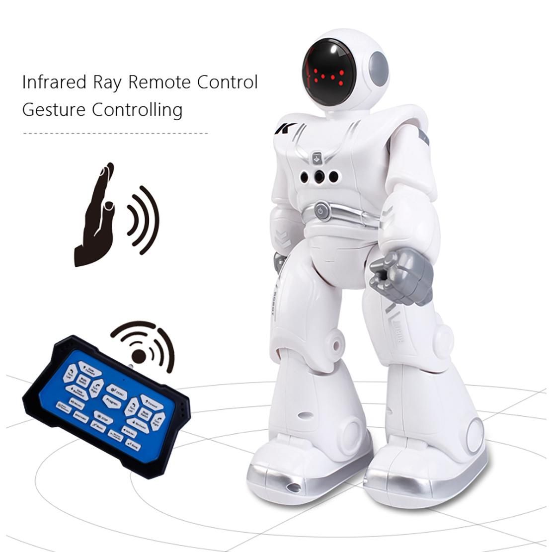 JJRC R18 Intelligent Remote Control Programming Space Robot Touch Gesture Induction Dancing Educational Children's Toy A