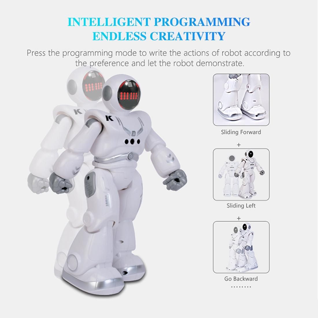JJRC R18 Intelligent Remote Control Programming Space Robot Touch Gesture Induction Dancing Educational Children's Toy A