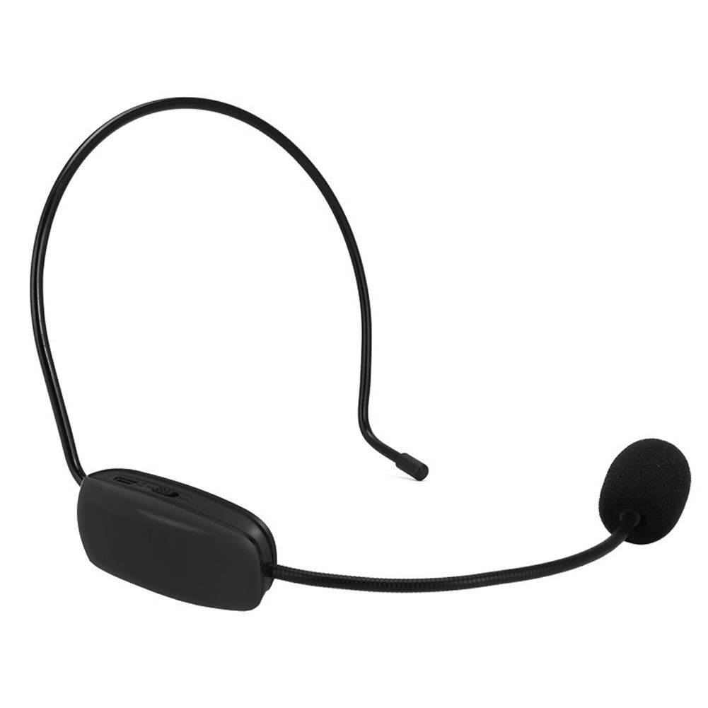 Wireless Microphone Over Head Wear Condenser Headset Handsfree Mic Radio FM 87.5-108MHz For Loudspeaker Teaching Tour Guide