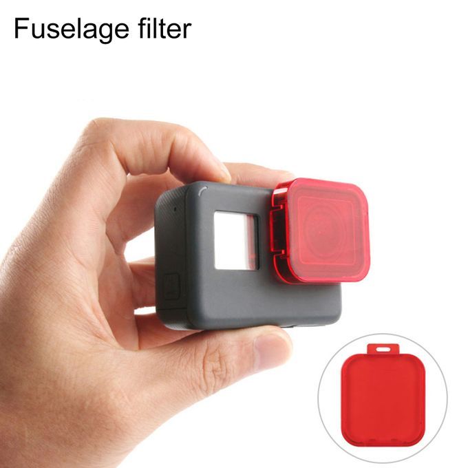 Lens Protective Cover Disassemble Color Correction PC-Red