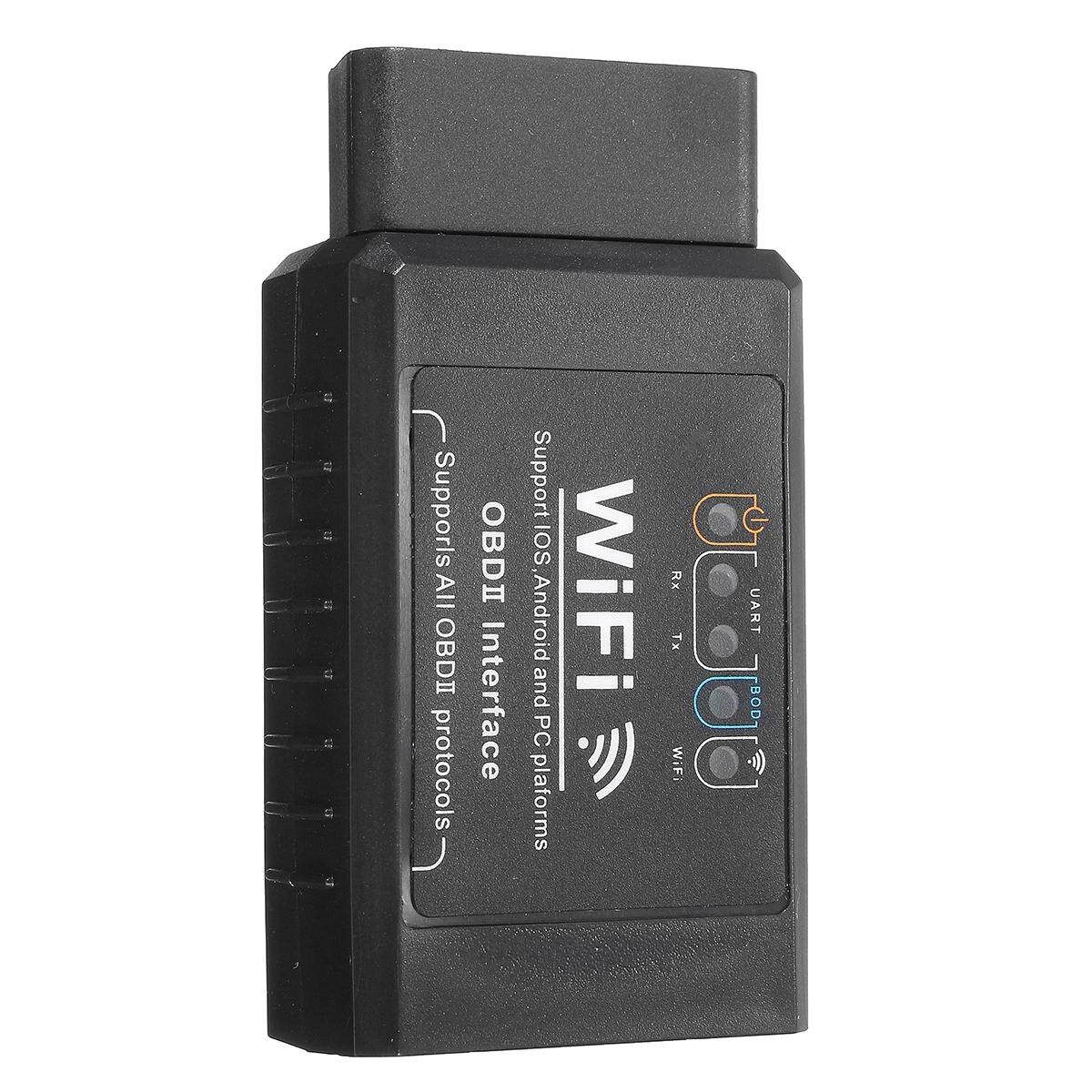 ELM32716Pin OBDII OBD2 WIFI Car Scanner Diagnostic Tool Scanner For IOS Android
