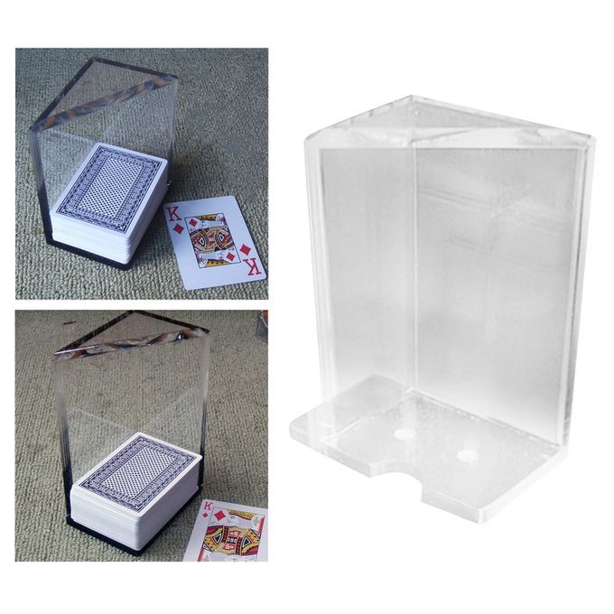 Discard Tray Layout Acrylic Dealer Shoe Playing Cards For 8 Deck