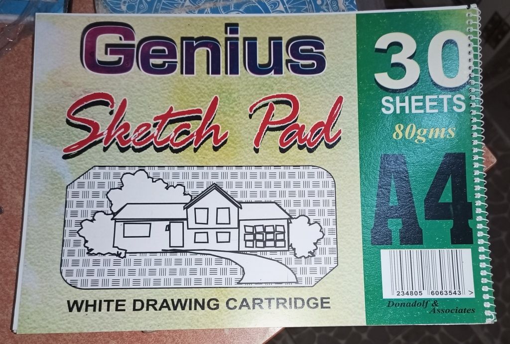 A4 Sketch Pad - White - 30 Sheets