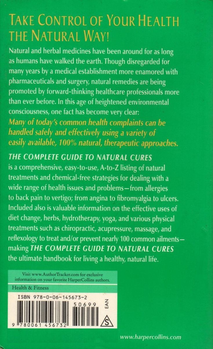 The Complete Guide To Natural Cures