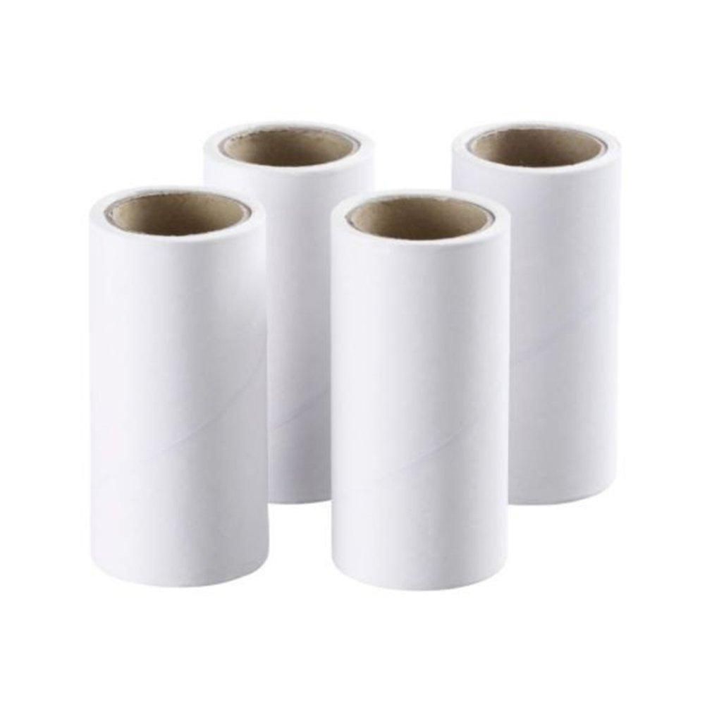 Paper Roll Clothes Hair Remover Sticky Hair Roller Sticky Paper Clothing Dusting Sticky Hair Roller Brush