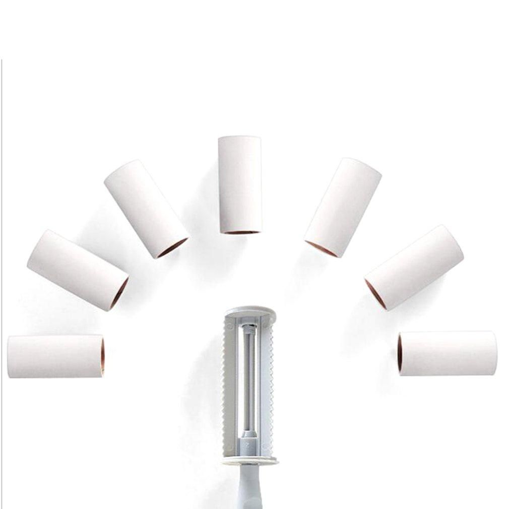 Paper Roll Clothes Hair Remover Sticky Hair Roller Sticky Paper Clothing Dusting Sticky Hair Roller Brush