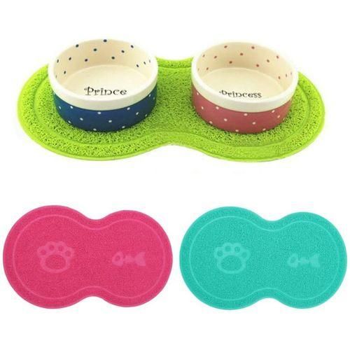 Pet Food PVC Mat Waterproof Non-Slip Pet Feeding